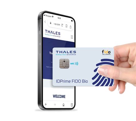 SafeNet IDPrime FIDO Biometric Smart Card 